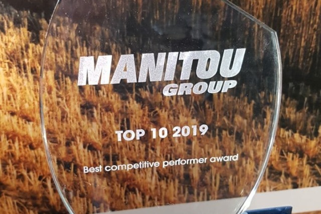 Nagrada Best Competitive Performer 2019 – Manitou Groupe